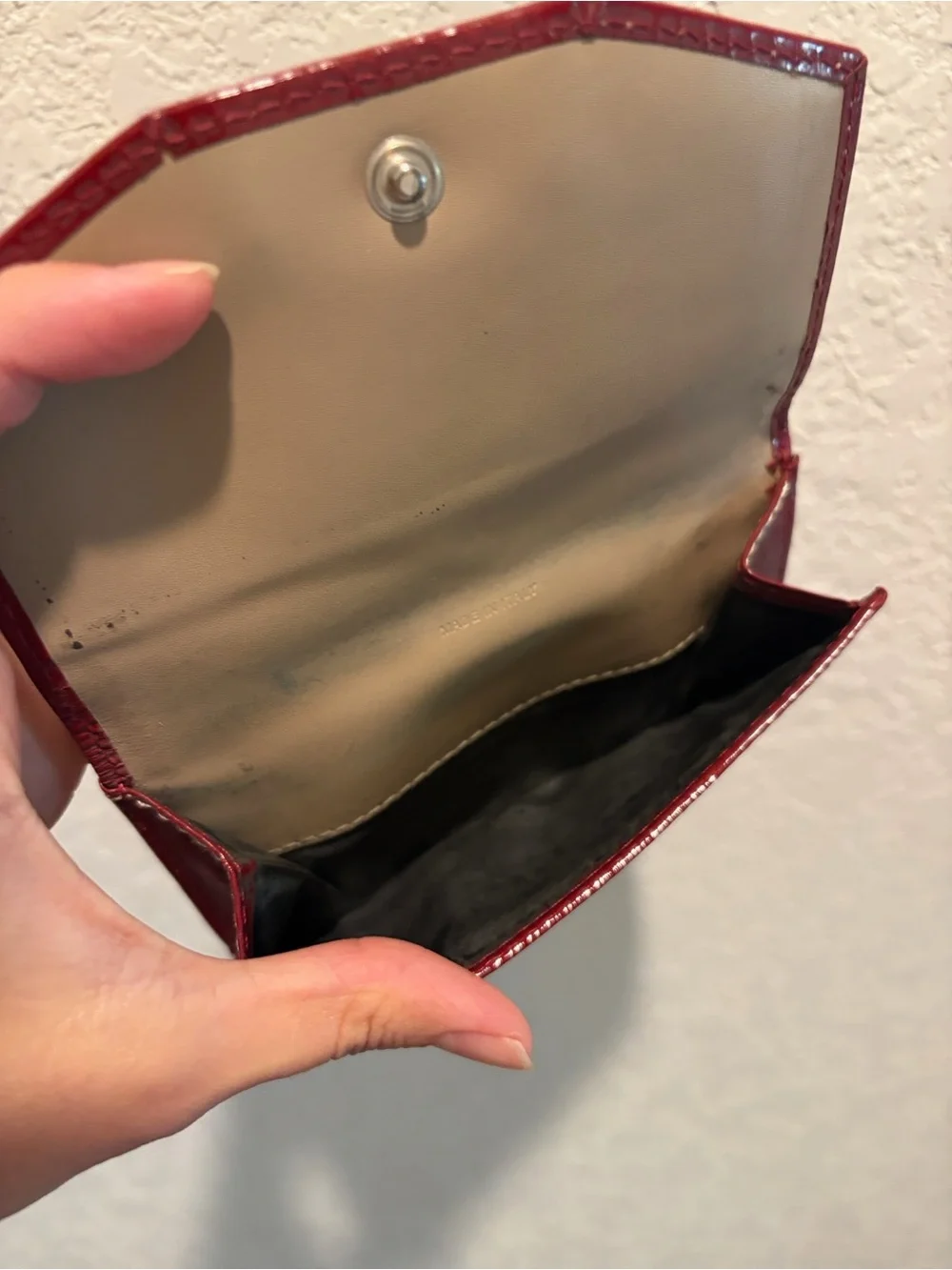 Burberry plaid wallet